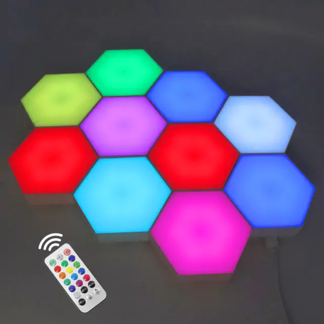 Hexagonal Wall Lamp