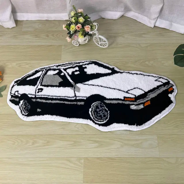 Fashion Car Racing Rug