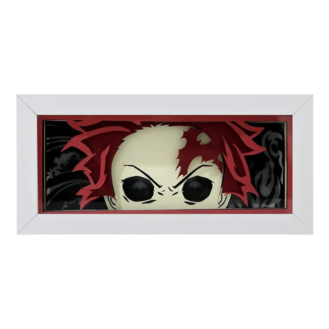 Japanese Anime Paper Cut Light Box