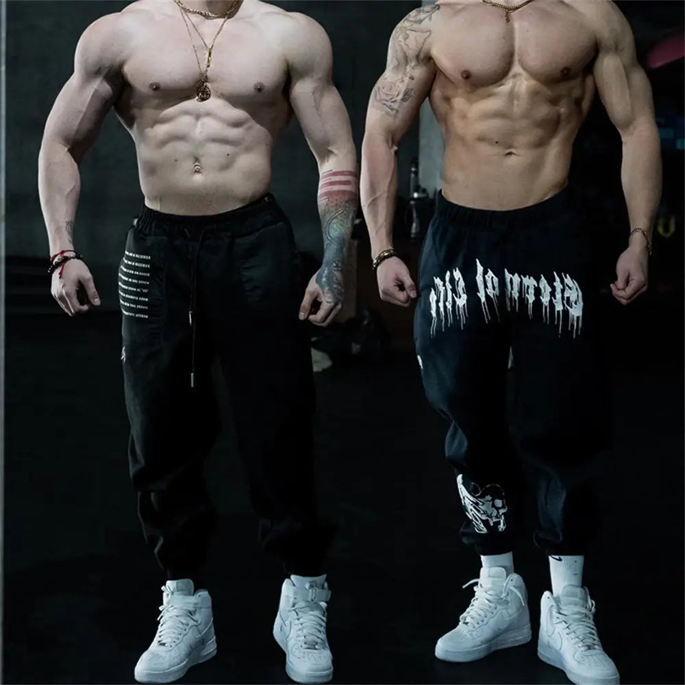 Men's Gym Joggers Cotton Pants Streetwear