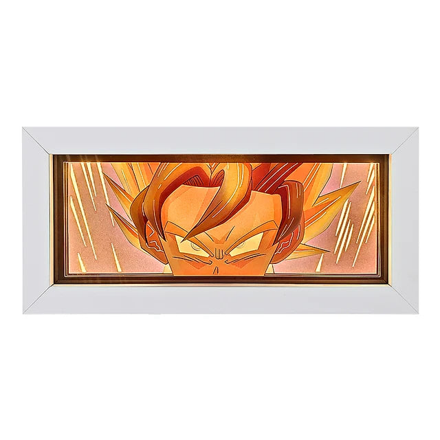 Anime 3D Paper Cut Light Box