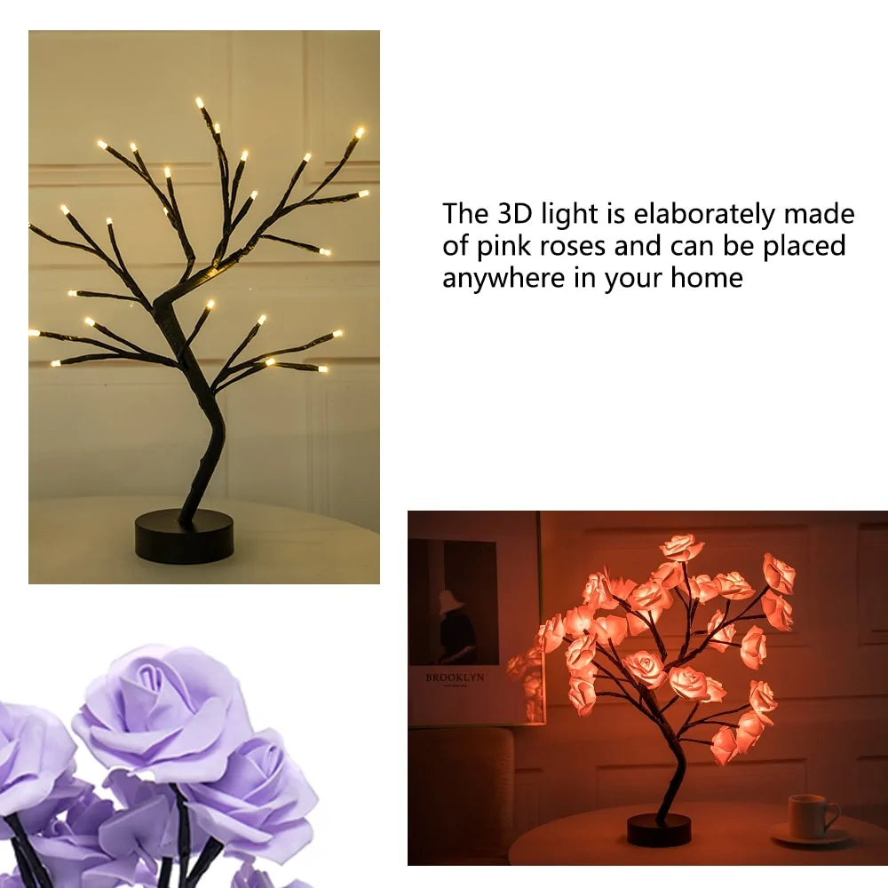 Rose Tree LED Table Lamp