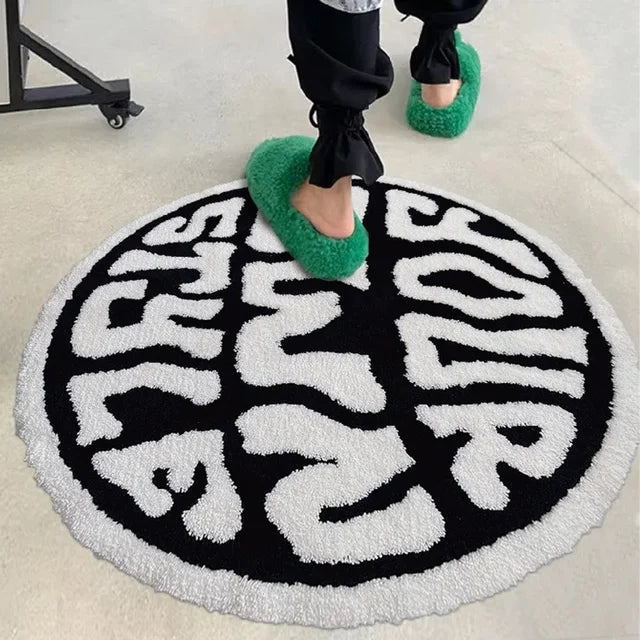 Stylish 8 Ball Rug