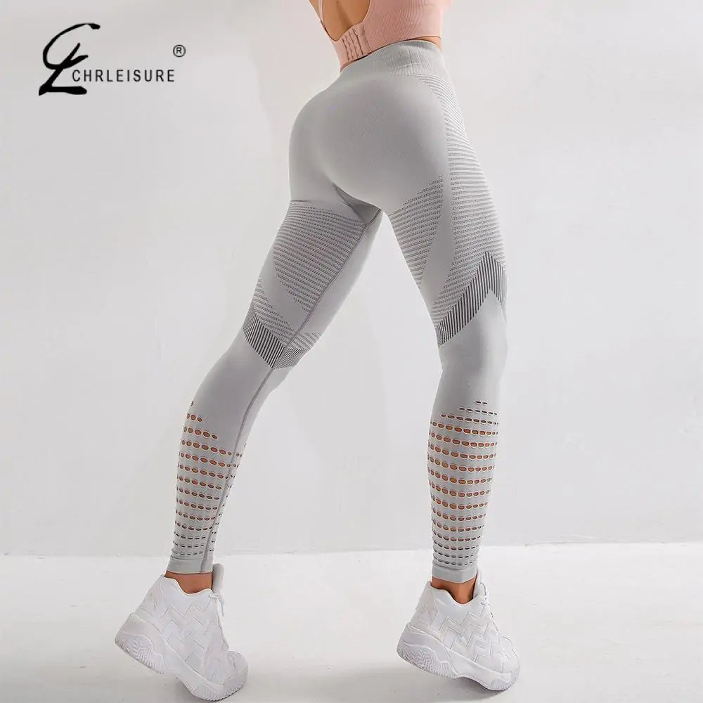 Women's High Waist Seamless Breathable Workout Legging