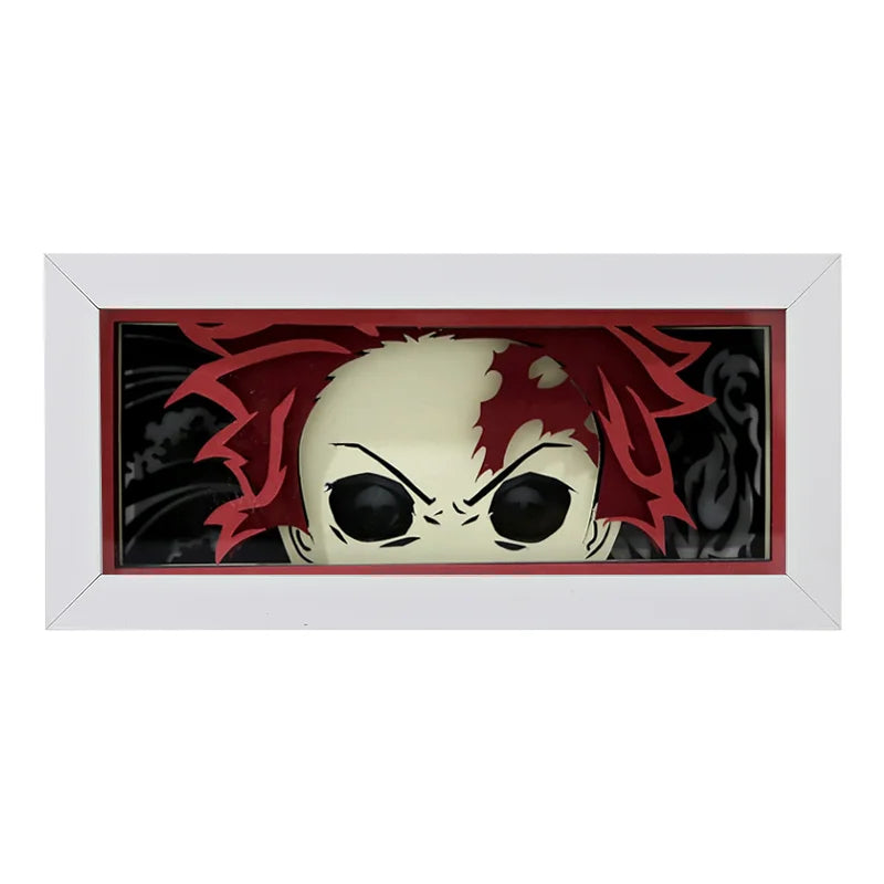 Anime 3D Paper Cut Light Box